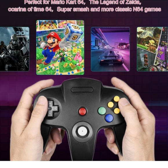 Classic N64 controller set of 2 - Picture 3 of 9